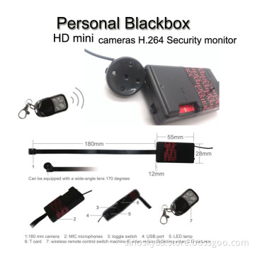 HD Body Worn Mini Camera Video Recorder H264 Personal Blackbox Securtiy Remote Control